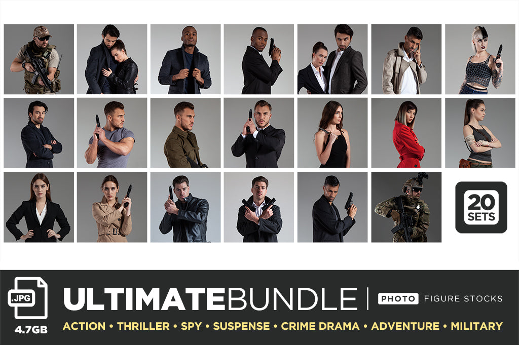 Action Thriller (JPG) MEGA BUNDLE!