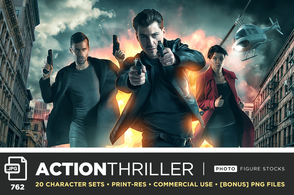 Action Thriller (JPG) MEGA BUNDLE!