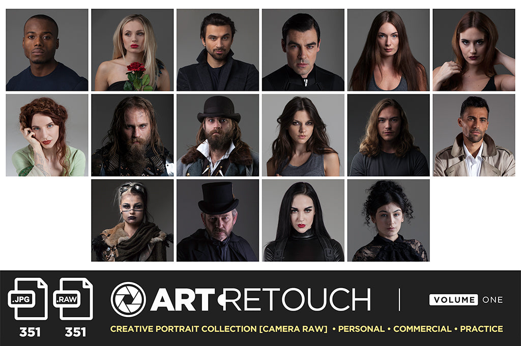 Art Retouch Portrait Library – Vol 1