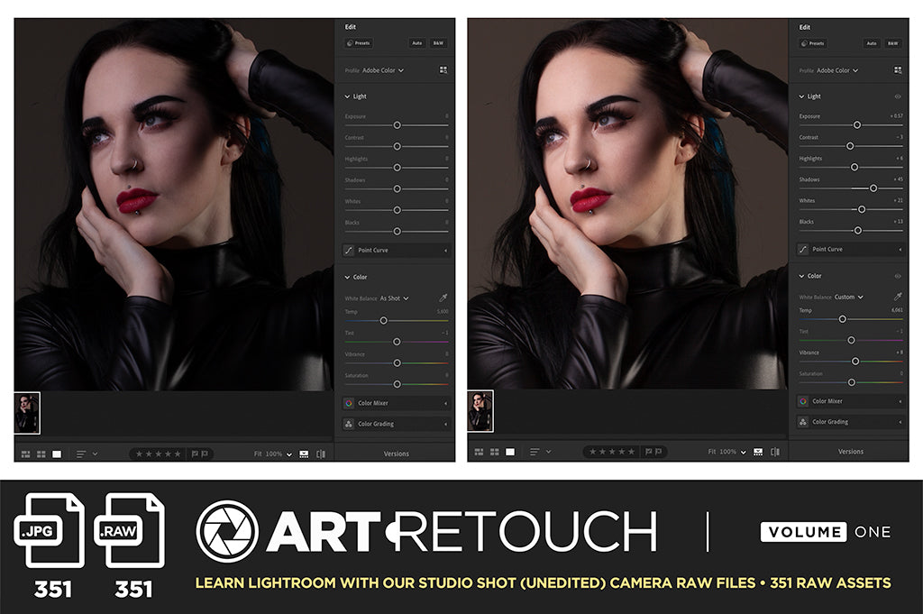 Art Retouch Portrait Library – Vol 1