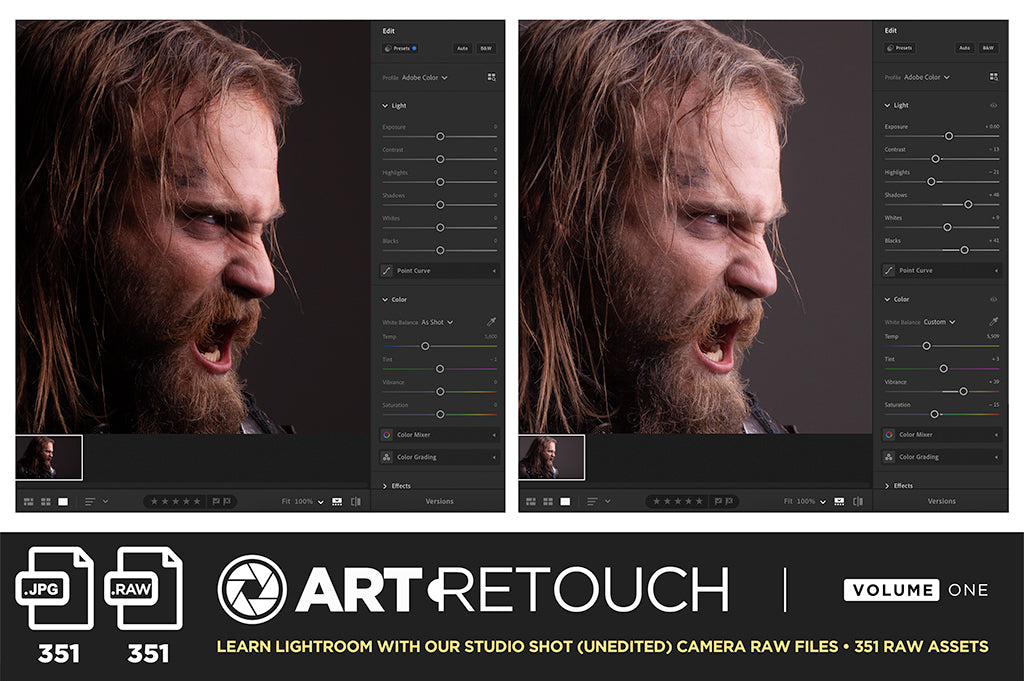 Art Retouch Portrait Library – Vol 1
