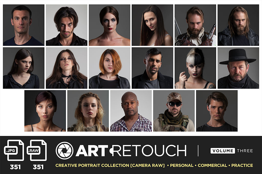 Art Retouch Portrait Library – Volume 3