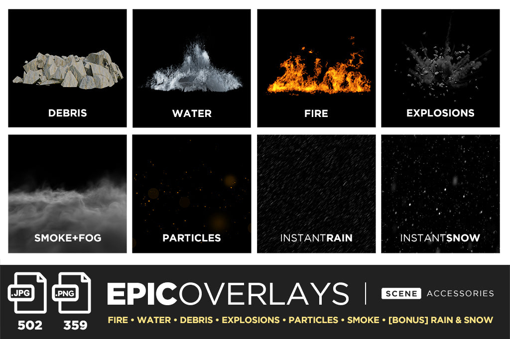 EPIC Overlays – Overlay MEGA PACK