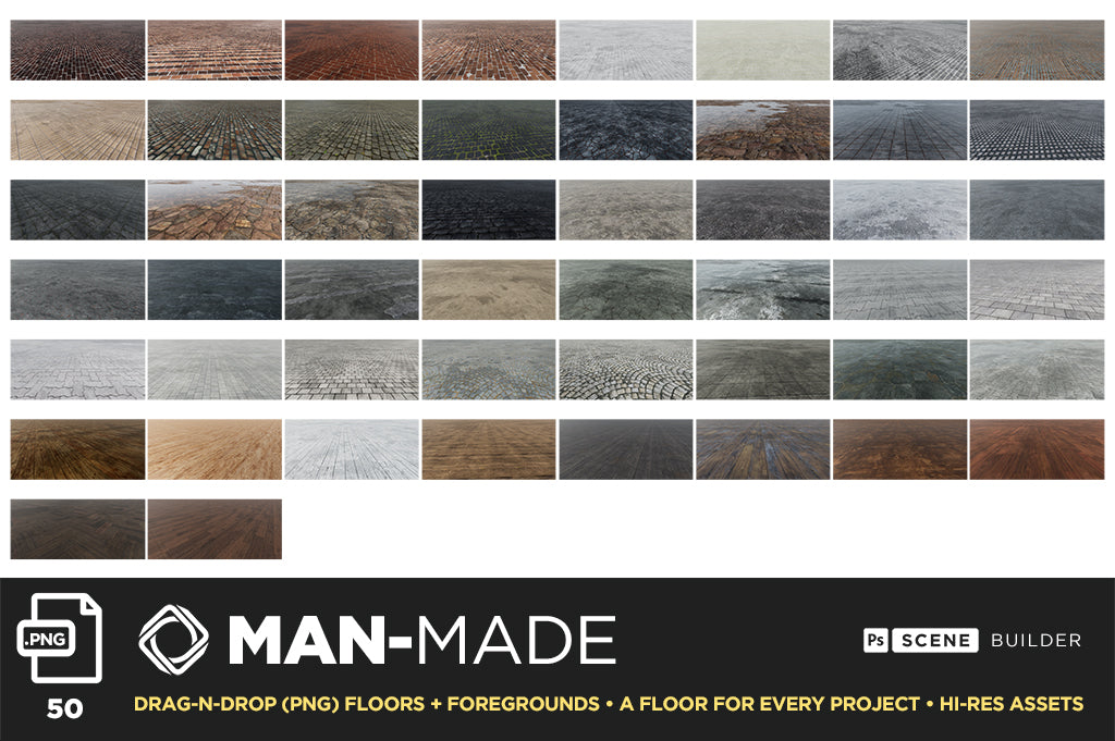 Floor Bundle - Photoshop Scene Kit