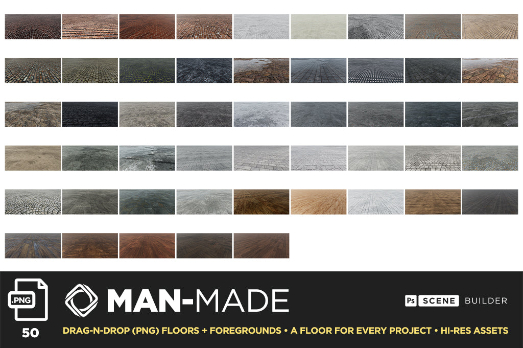 Floor Bundle - Photoshop Scene Kit
