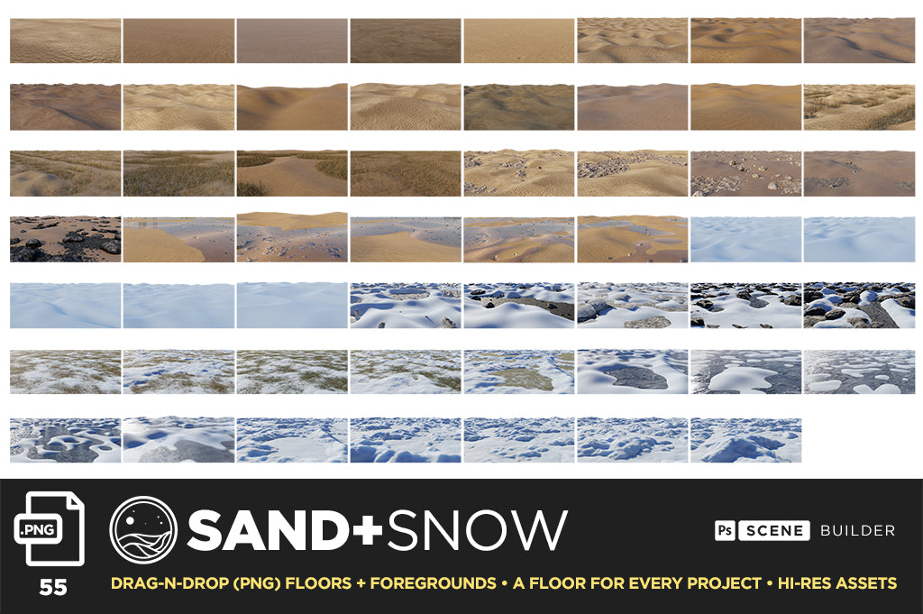 Floor Bundle - Photoshop Scene Kit