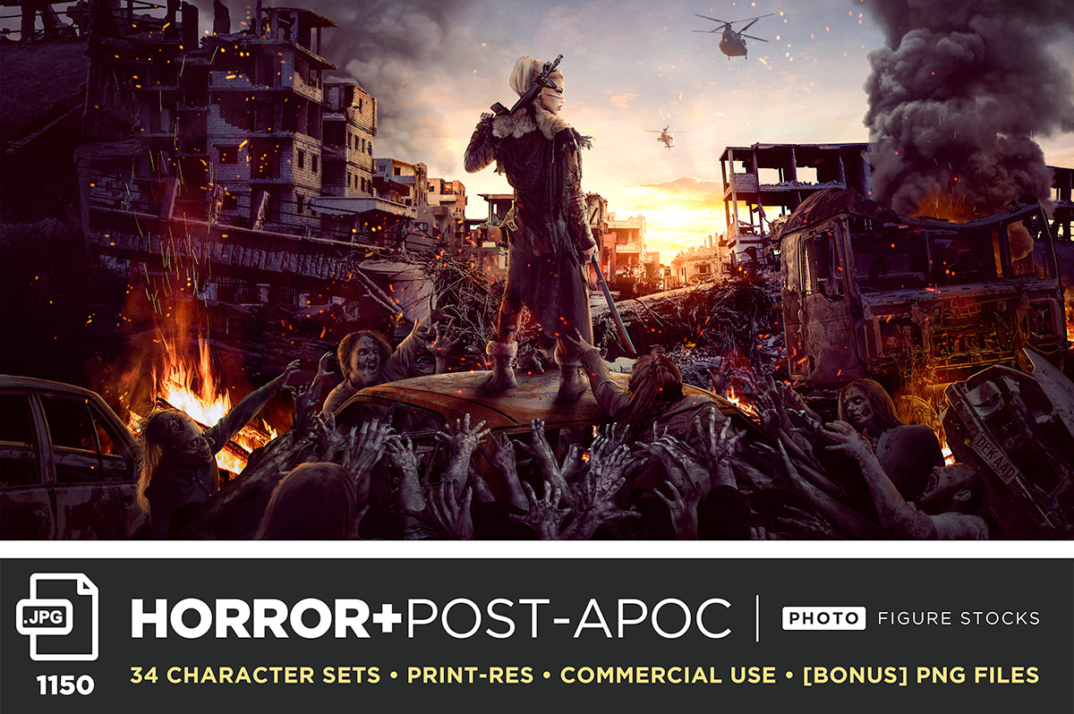 Horror & Post Apoc (JPG) MEGA BUNDLE!