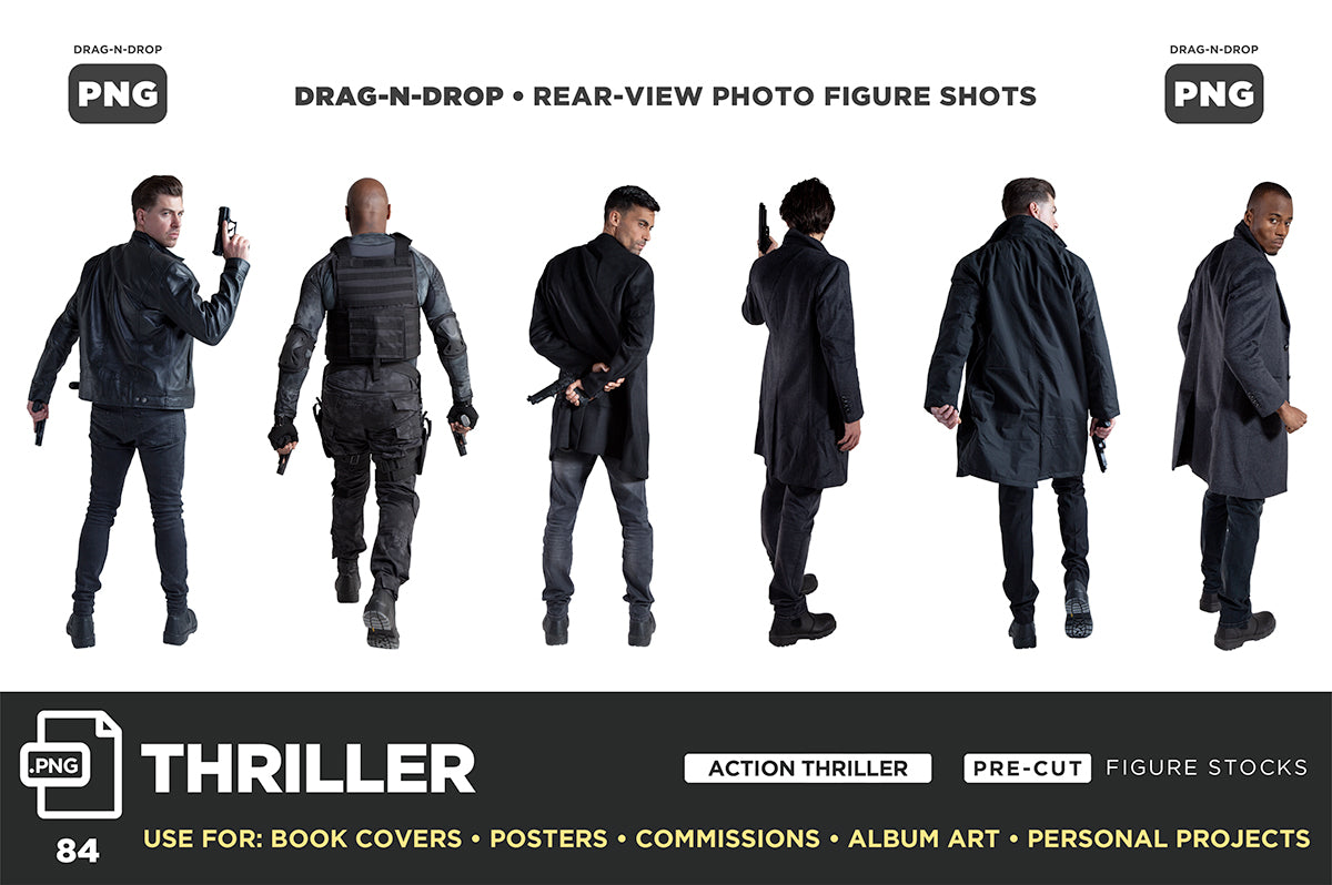 POWER POSE (PNG) Figures – THE COMPLETE COLLECTION