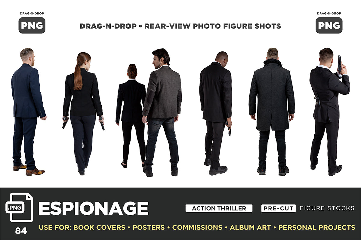 POWER POSE (PNG) Figures – THE COMPLETE COLLECTION