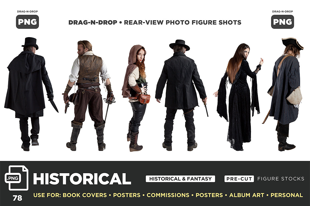 POWER POSE (PNG) Figures – THE COMPLETE COLLECTION