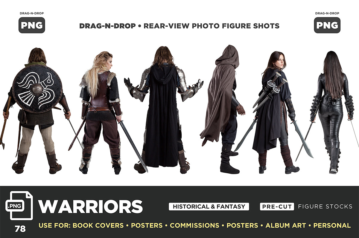 POWER POSE (PNG) Figures – THE COMPLETE COLLECTION