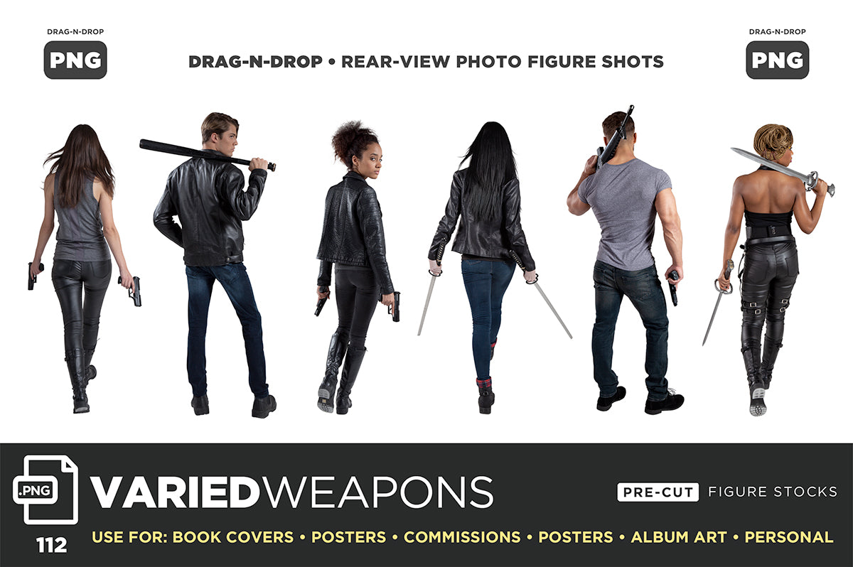 POWER POSE (PNG) Figures – THE COMPLETE COLLECTION