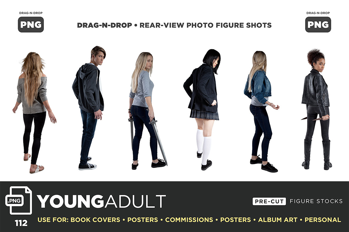 POWER POSE (PNG) Figures – THE COMPLETE COLLECTION