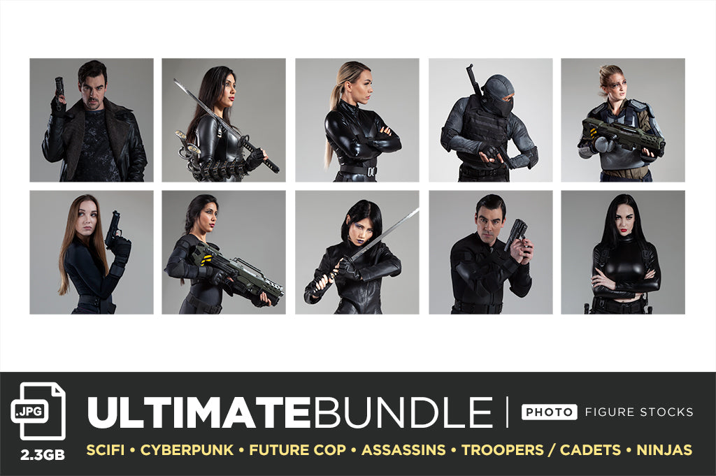 SciFi & Cyberpunk (JPG) MEGA BUNDLE!