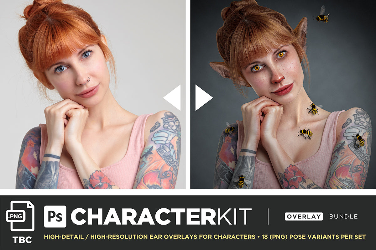 Photoshop Character Kit – Overlay MEGAPACK