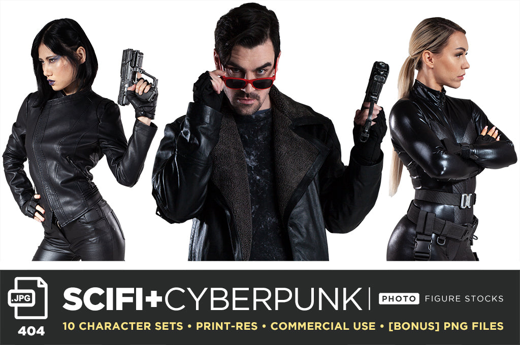 SciFi & Cyberpunk (JPG) MEGA BUNDLE!